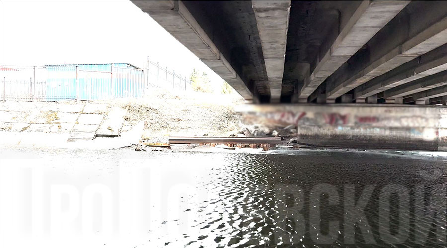 Происшествие случилось под мостом Северского пруда рядом с «Цаплей»