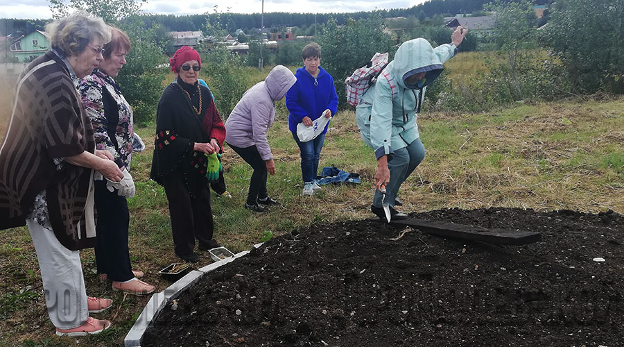В селе Косой Брод заложили парк славянской культуры
