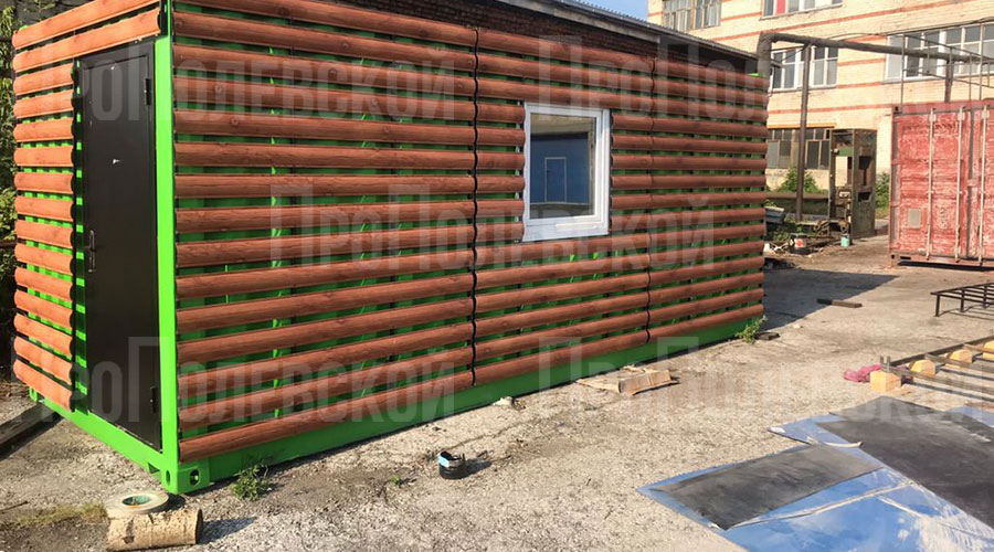Завершается установка новой пеллетной котельной в селе Полдневая взамен угольной