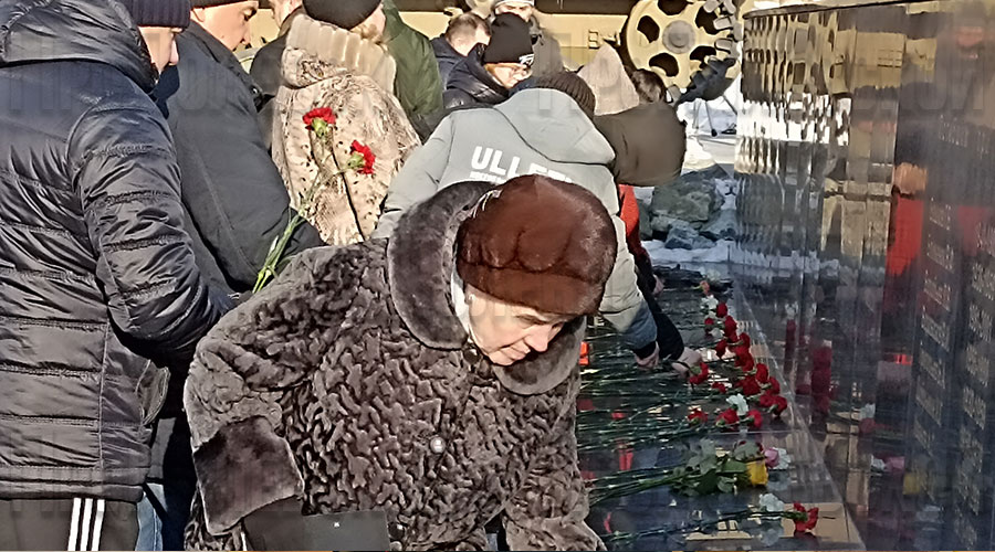 Более ста полевчан поклонились землякам, исполнявших служебный долг за пределами Отечества