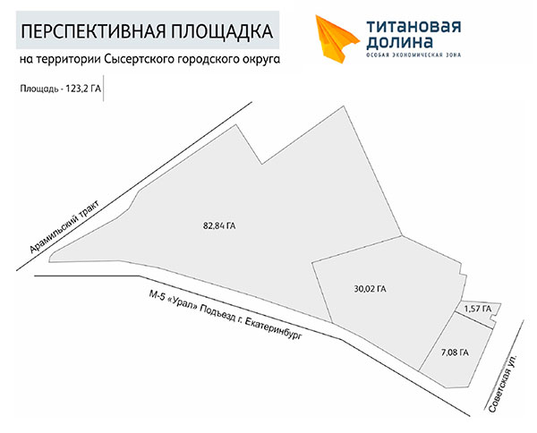 Евгений Куйвашев подписал заявку в Минэкономразвития на расширение площади «Титановой долины» за счёт площадки в Патрушах