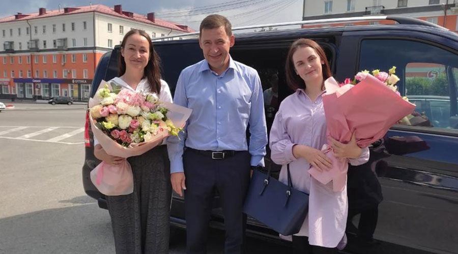 Мы с девушками несколько часов гуляли по Первоуральску