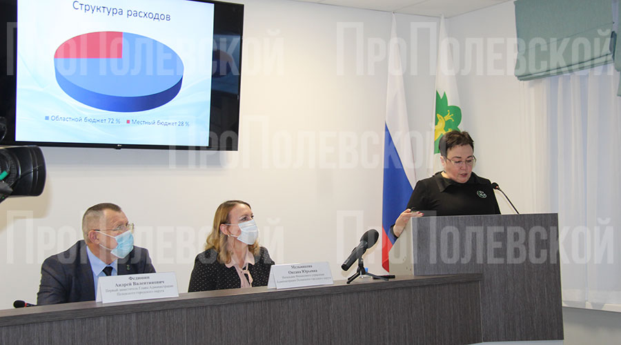 На публичные слушания поступило только одно заявление о выступлении – взяла слово начальник Управления образованием Полевского городского округа Ольга Уфимцева